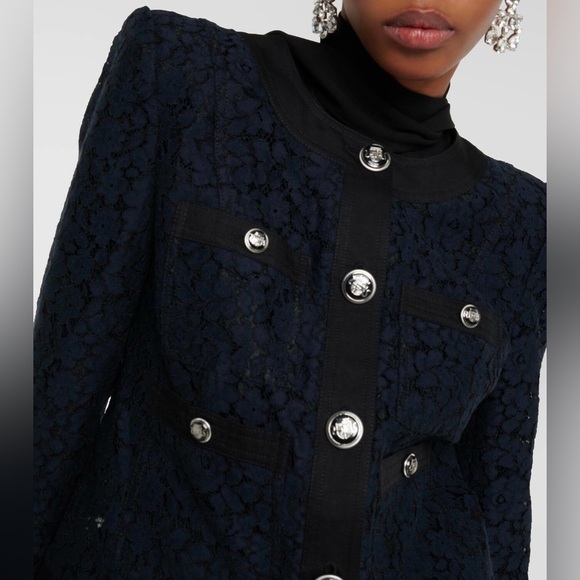 Veronica Beard Ferazia Lace Jacket 4 - Picture 4 of 7